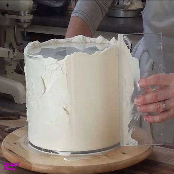 صفحه گاناش و خامه کشی کیک به گز کد 175 سایز 17.5 مجموعه 2 عددی