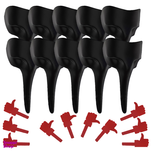 ماسک ایفای نقش مافیا ماموت مدل اشرافی به همراه لایک بسته 10 عددی