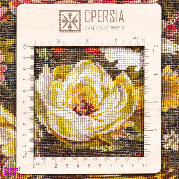 تابلو فرش دستباف سی پرشیا مدل گل در گلدان کد 903507