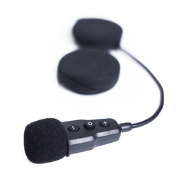 کلاه کاسکت بلوتوث دار ردلاین مدل +939 رنگ مشکی آبی