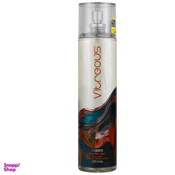 بادی اسپلش مردانه ویتروس مدل Impero حجم 245 میلی لیتر