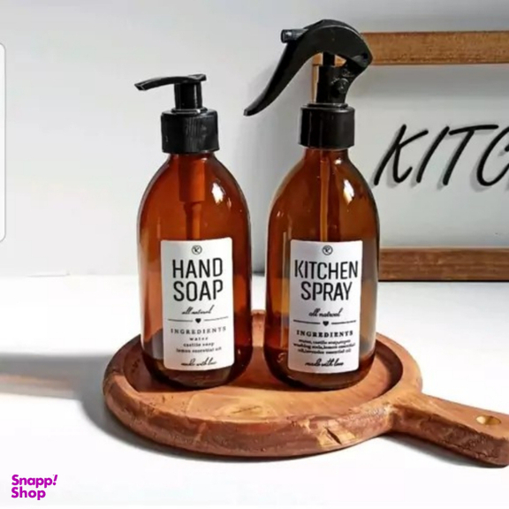 اسپری شیشه ای روغن مدل natural کد 22
