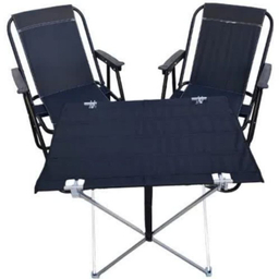 ست میز و صندلی سفری تاشو کد K007 مجموعه 3 عددی به همراه کاور