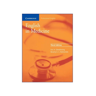 کتاب English in Medicine 3rd اثر Holmstorm انتشارات کمبریج