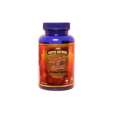 کپسول رویال ژلی و جینسینگ سوپرنچرال بسته 60 عددی