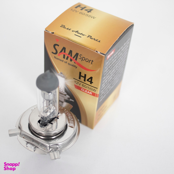 لامپ خودرو سام مدل 60/55W کد H4