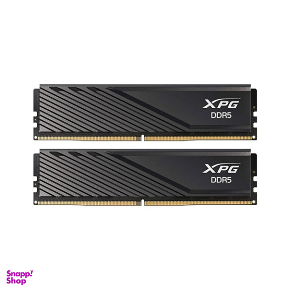 رم کامپیوتر دو کاناله ایکس پی جی مدل 5600MHz DDR5 CL46 XPG Lancer Blade ظرفیت 16 گیگابایت بسته 2 عددی