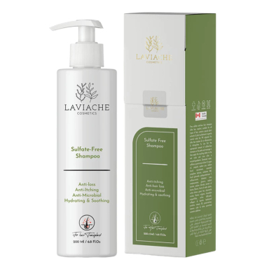 شامپو بعد از کاشت مو لاویاچه مدل Sulfate Free حجم 200 میلی لیتر