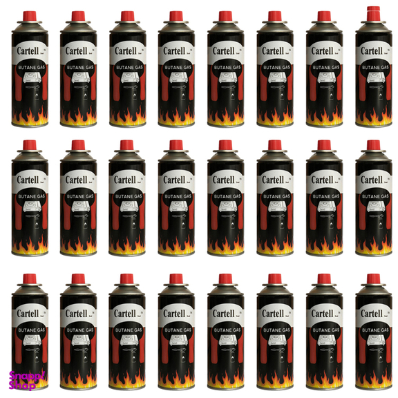 کپسول گاز مسافرتی کارتل کد CG-24 بسته 24 عددی