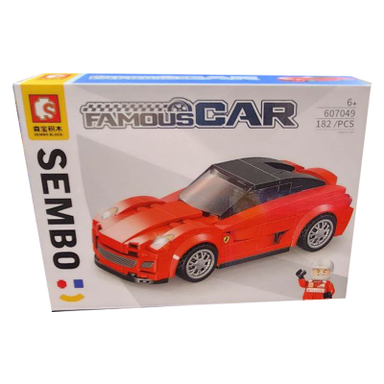 ساختنی سیمبوبلاک مدل Famous Cars کد 607049