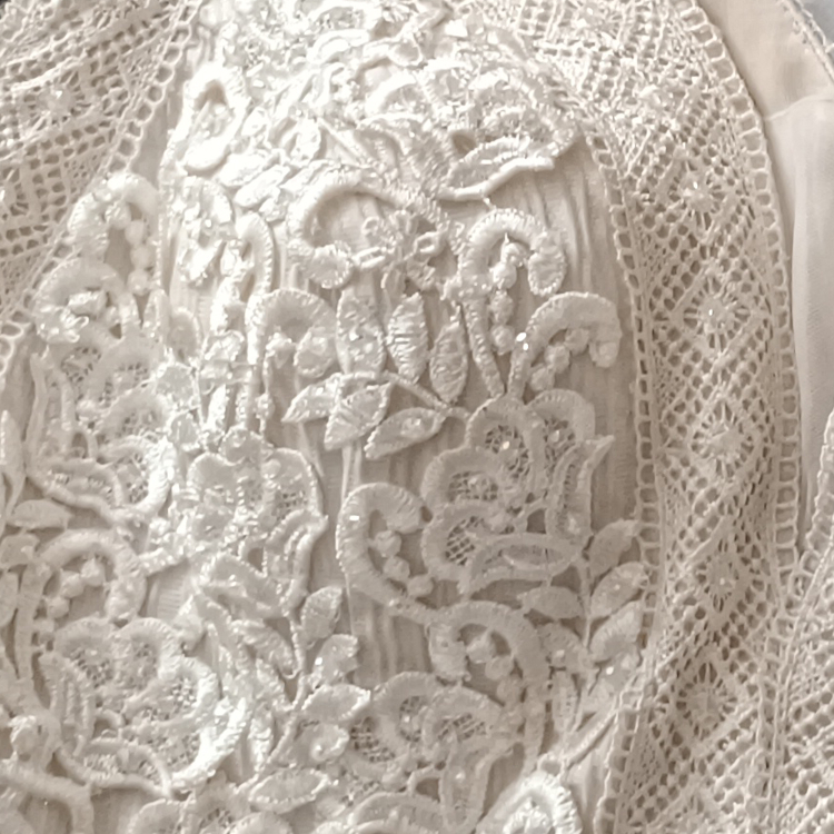 پیراهن زنانه کد 2025 رنگ کرم