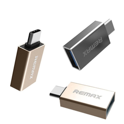 مبدل USB-C به USB OTG ریمکس مدل مونترال مجموعه 3 عددی