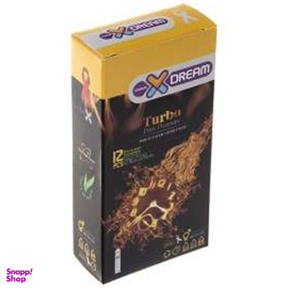 کاندوم ایکس دریم مدل Turbo بسته 12 عددی