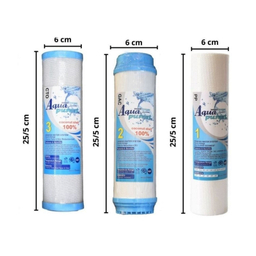 فیلتر دستگاه تصفیه آب آکوا پیورست مدل ECO FILTER 900 مجموعه 9 عددی