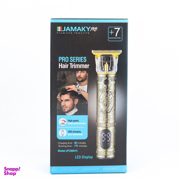 ماشین اصلاح موی سر و صورت شارژی جاماکی مدل JPC90015