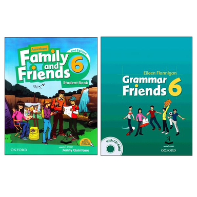 کتاب Family And Friends 6 اثر Jenny Quintana And Eileen Flannigan انتشارات آرماندیس دو جلدی