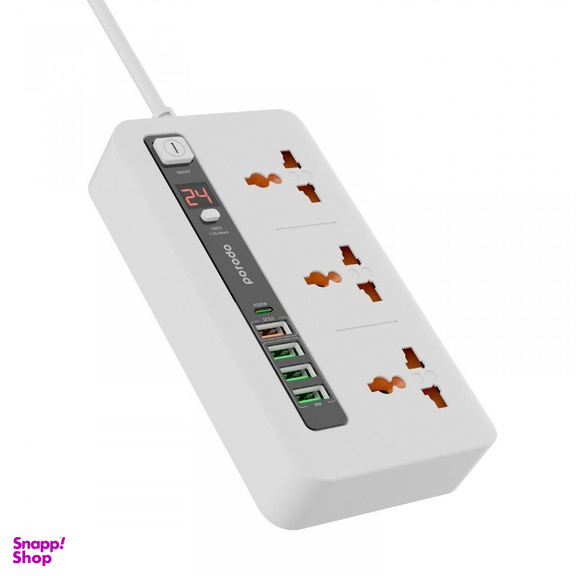 هاب چند پورت پرودو مدل Multi-Port Power HUB 4 طول 2 متر