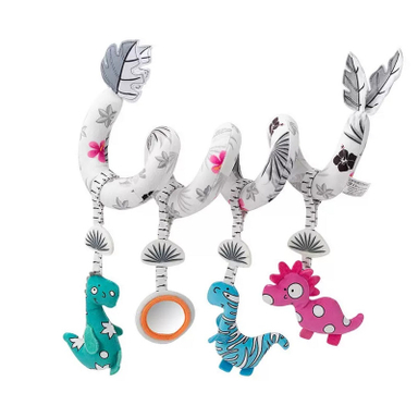 آویز کریر کودک مدل مارپیچ دایناسورها