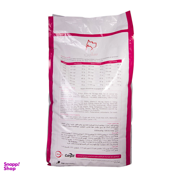غذا خشک گربه سلبن مدل Cat Dry Food Indoor Adult وزن 10 کیلوگرم