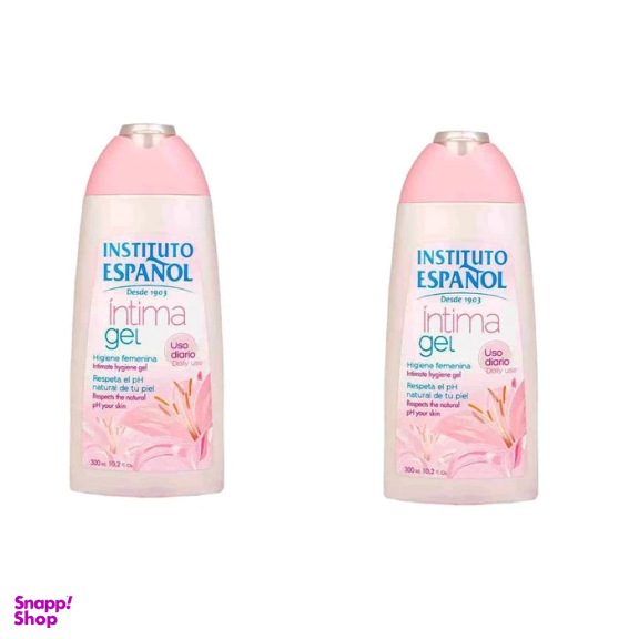 ژل بهداشتی روزانه انستیتو اسپانول مدل Intimo حجم 300 میلی لیتر بسته 2 عددی