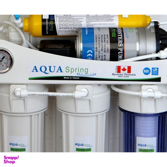 دستگاه تصفیه کننده آب آکوآ اسپرینگ مدل UF-SF3800 به همراه 4 عدد فیلتر دستگاه تصفیه آب کد 01