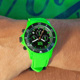 ساعت عقربه ای مردانه آیس کد 019839 رنگ سبز