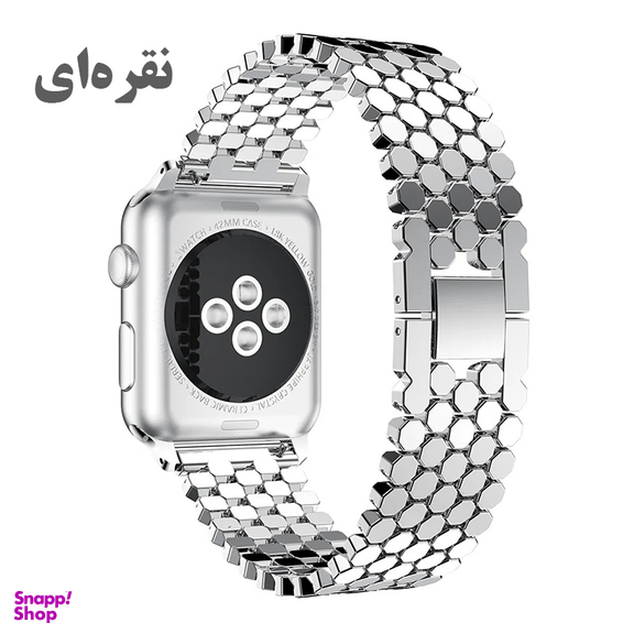 بند ساعت هوشمند درمه مدل Bridger مناسب برای اپل واچ 38/40 میلی متری