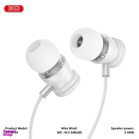 هندزفری باسیم تایپ سی ایکس او مدل XO EP80 طول 1.2 متر