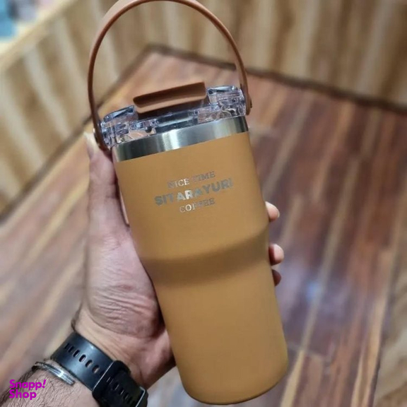 تراول ماگ سیتارایوری مدل دسته دار حجم 600 میلی لیتر