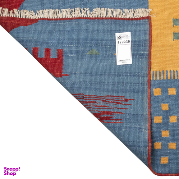 گلیم دستباف سی پرشیا کد 172239 سایز 185x140 سانتی متر