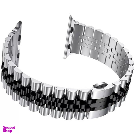 بند ساعت هوشمند طرح رولکس پنج بید مناسب اپل واچ