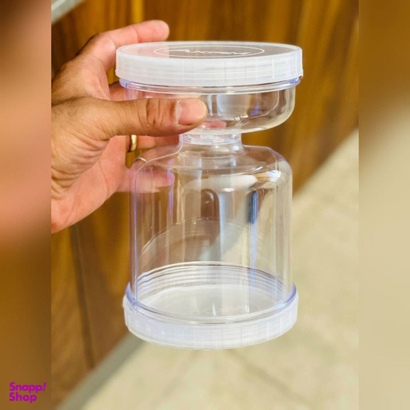 بانکه مدل ظرف خیارشور آکام طرح ساعت شنی