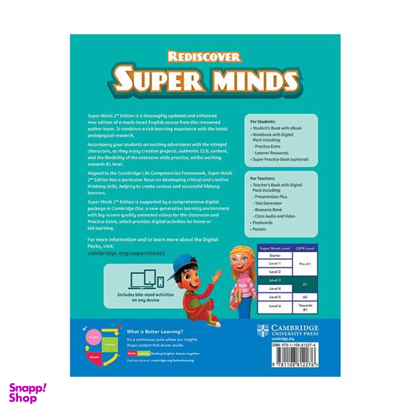 کتاب Super Minds 3 second edition اثر جمعی از نویسندگان انتشارات کمبریج