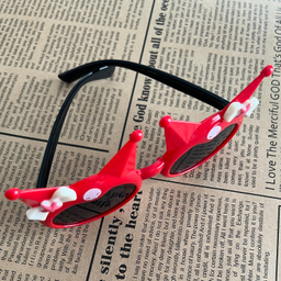 عینک آفتابی دخترانه طرح کرومی کد RED.2