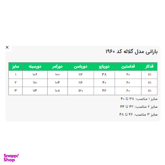 بارانی زنانه السانا مدل گلاله کد 196014