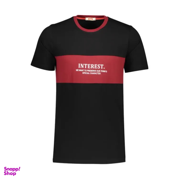 ست تیشرت و شلوارک مردانه مادر مدل هری کد AM-MA-Harry-P رنگ زرشکی