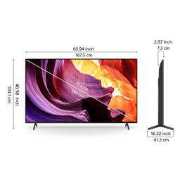 تلوزیون ال ای دی هوشمند سونی مدل KD-75X80K سایز 75 اینچ