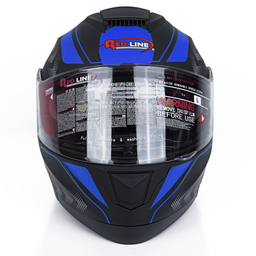 کلاه کاسکت فک متحرک ردلاین مدل 937 طرح blue arrow mt