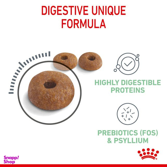 غذای خشک گربه رویال کنین مدل Digestive Care وزن 2 کیلوگرم