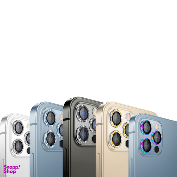 محافظ لنز دوربین بوف مدل Diamond-Luxury مناسب برای گوشی موبایل اپل iPhone 13 Pro Max / iPhone 13 Pro