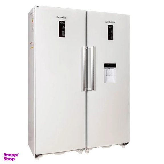 یخچال و فریزر دوقلو 40 فوت دیپوینت مدل NF14-D5iU-W/NR14-D5iU-W