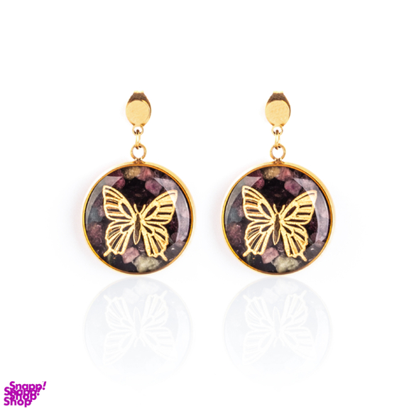 گوشواره زنانه الون مدل پروانه کد P06180010001A