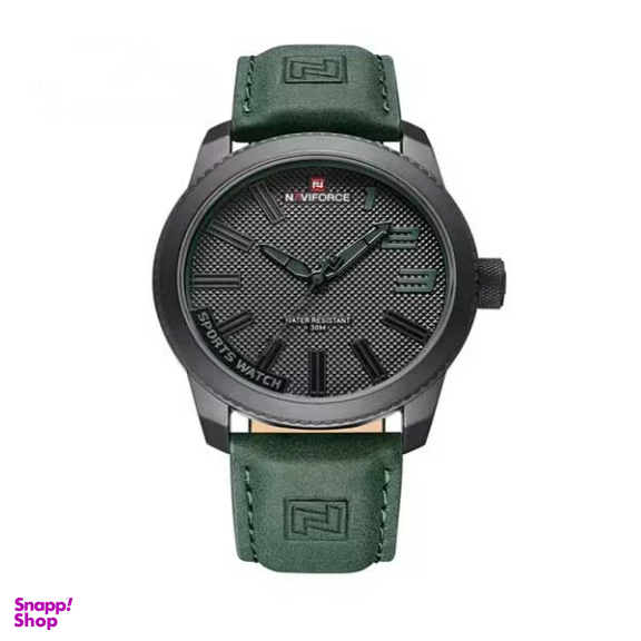 ساعت مچی عقربه ای مردانه نیوی فورس مدل NF9202L رنگ مشکی سبز