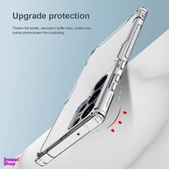 کاور نیلکین مدل Nature TPU Pro مناسب برای گوشی موبایل سامسونگ Galaxy S23 Ultra