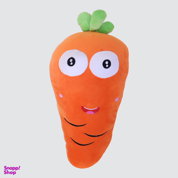 عروسک طرح هویج خندان ارتفاع 40 سانتی متر