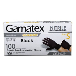دستکش نیتریل اپی پرفکت حریر مدل GAMATEX سایز کوچک
