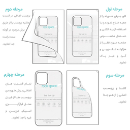 محافظ صفحه نمایش حریم شخصی راک اسپیس کد PRV مناسب برای گوشی موبایل سامسونگ Galaxy A34 5G