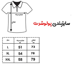 پولوشرت آستین کوتاه مردانه سارزی مدل 2tike_SAD_a.b