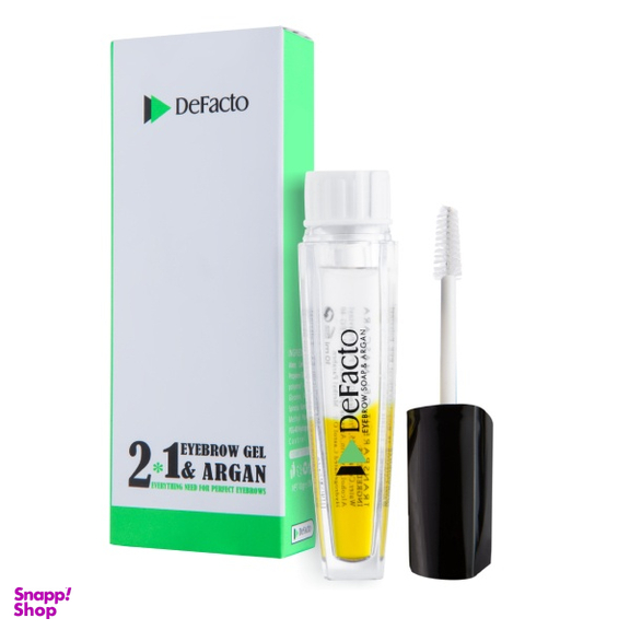 ژل ابرو دفکتو تقویت کننده ابرو مدل روغن آرگان حجم 12 میلی لیتر