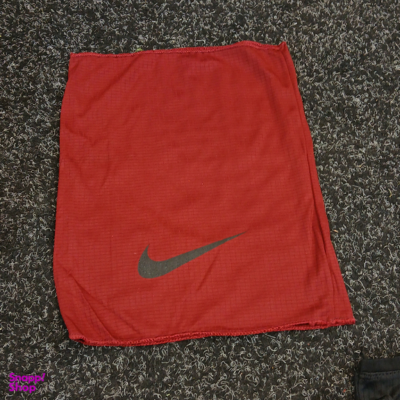 ست تاپ و شلوارک و اسکارف ورزشی مردانه طرح نایکی کد 1541 رنگ زرشکی